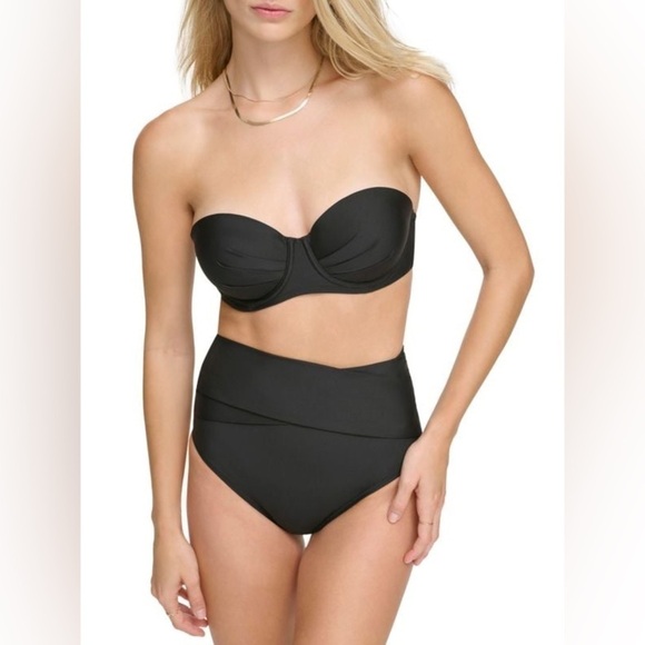 CALVIN KLEIN Women's Molded Underwire Balconette Bikini Top swimsuit swimwear S - Picture 3 of 13